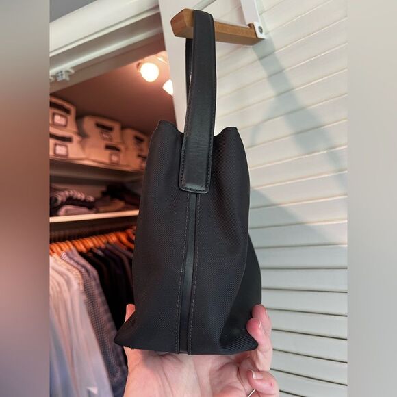 Coach Mercer Black Mini Bag in Leather and Nylon - Picture 5 of 9